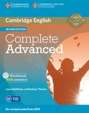 Complete Advanced Workbook with Answers with Audio CD